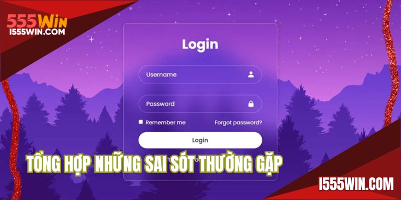 Tổng hợp những sai sót thường gặp khi điều hướng vào sân chơi